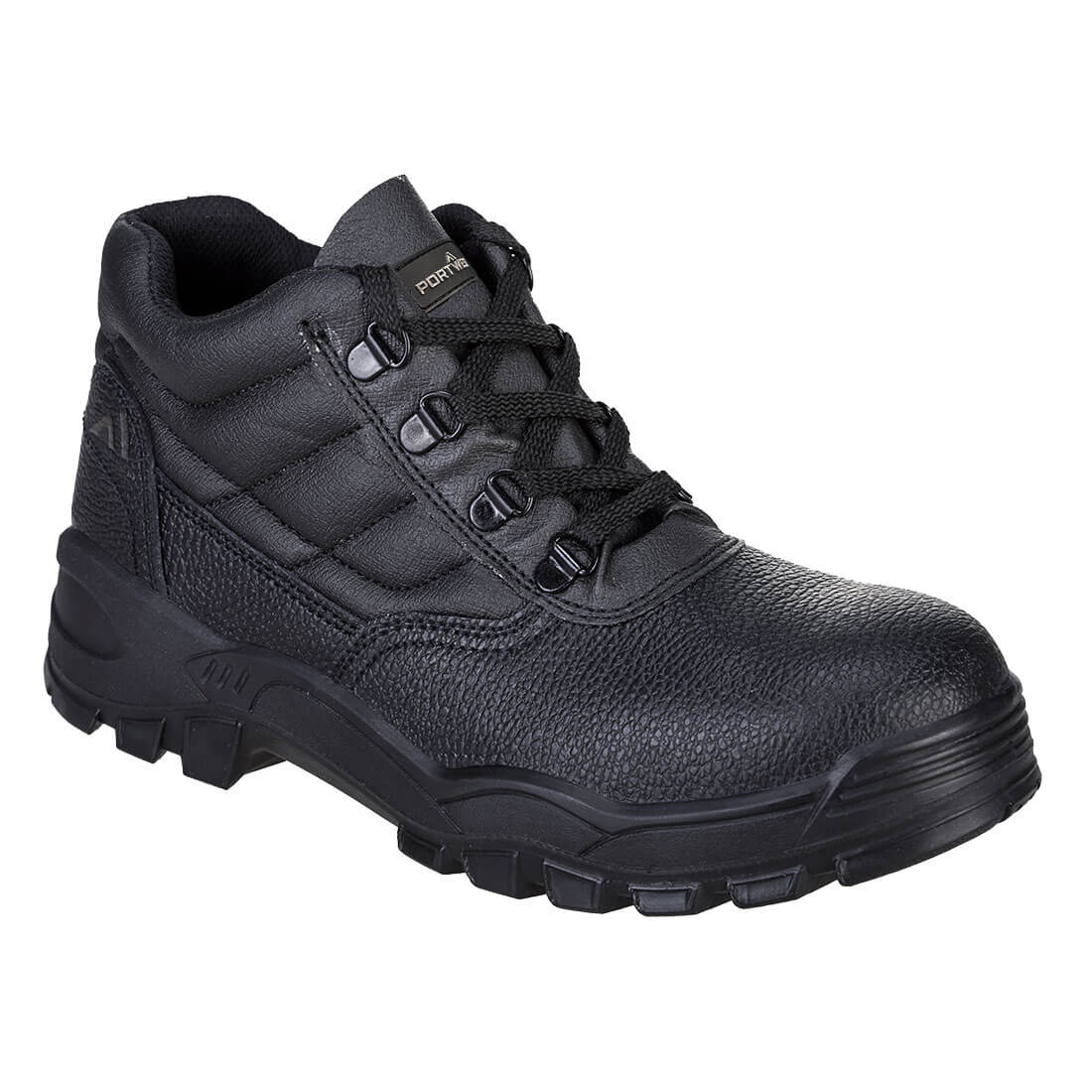 Portwest FW10 - Black Sz UK 10.5 (Men's) Steelite Protector Safety Boot S1P