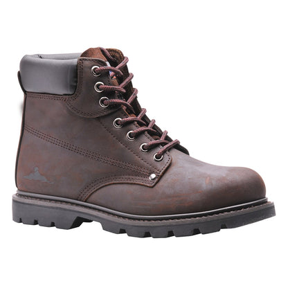 Portwest FW17BRR40 -  sz 40 Steelite Welted Safety Boot SB HRO - Brown