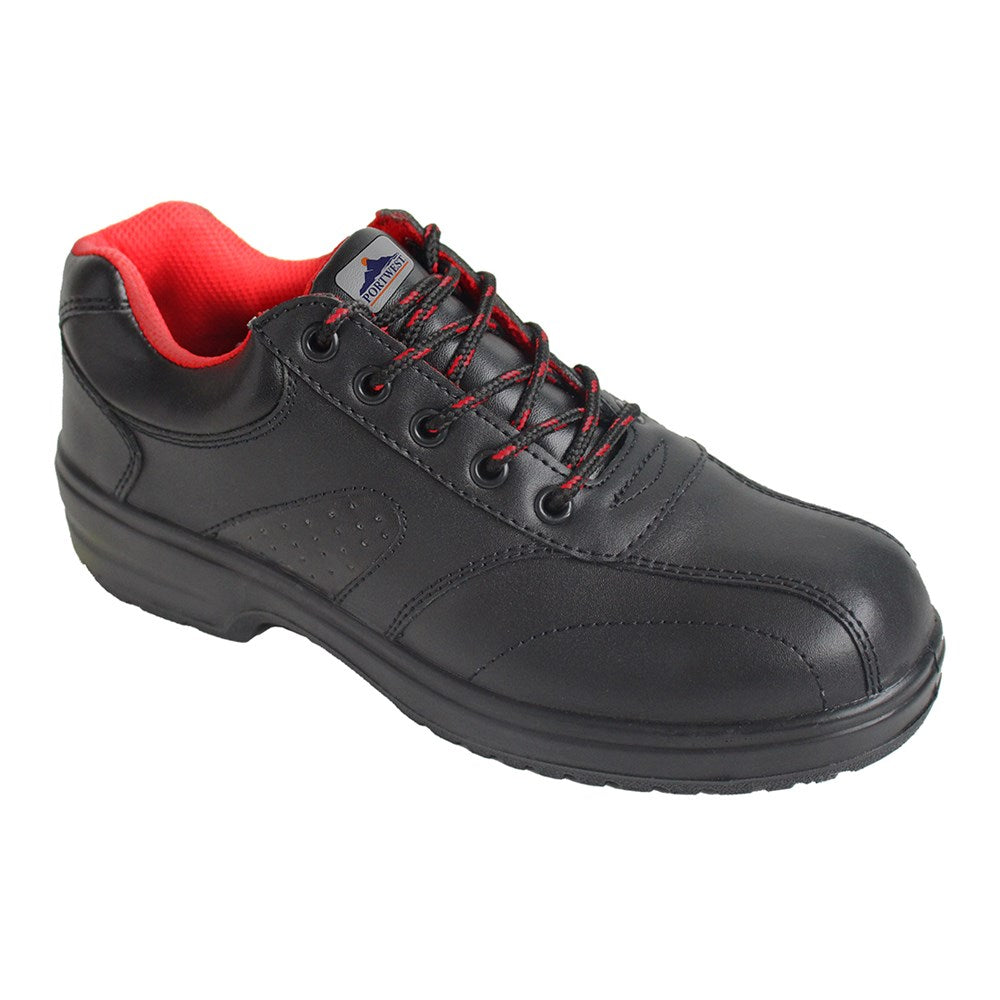 Portwest FW41BKR37 -  sz 37 Steelite Ladies Safety Shoe S1 - Black