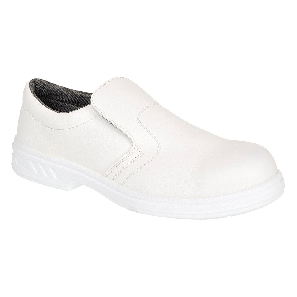 Portwest FW58WHR42 -  sz 42 Occupational Slip On Shoe O2 - White