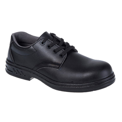 Portwest FW80BKR42 -  sz 42 Steelite Laced Safety Shoe S2 - Black
