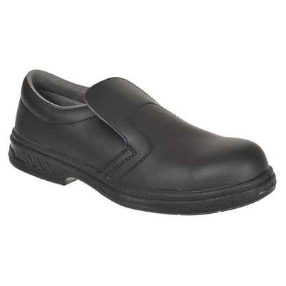 Portwest FW81BKR49 -  sz 49 Steelite Slip On Safety Shoe S2 - Black