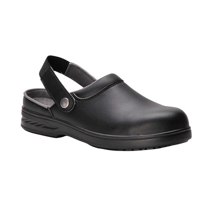 Portwest FW82BKR43 -  sz 43 Steelite Safety Clog SB AE WRU - Black