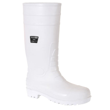 Portwest FW84WHR36 -  sz 36 Safety Food Wellington S4 - White