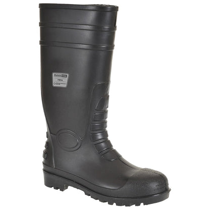 Portwest FW94BKR48 -  sz 48 Classic Safety Wellington S4 - Black