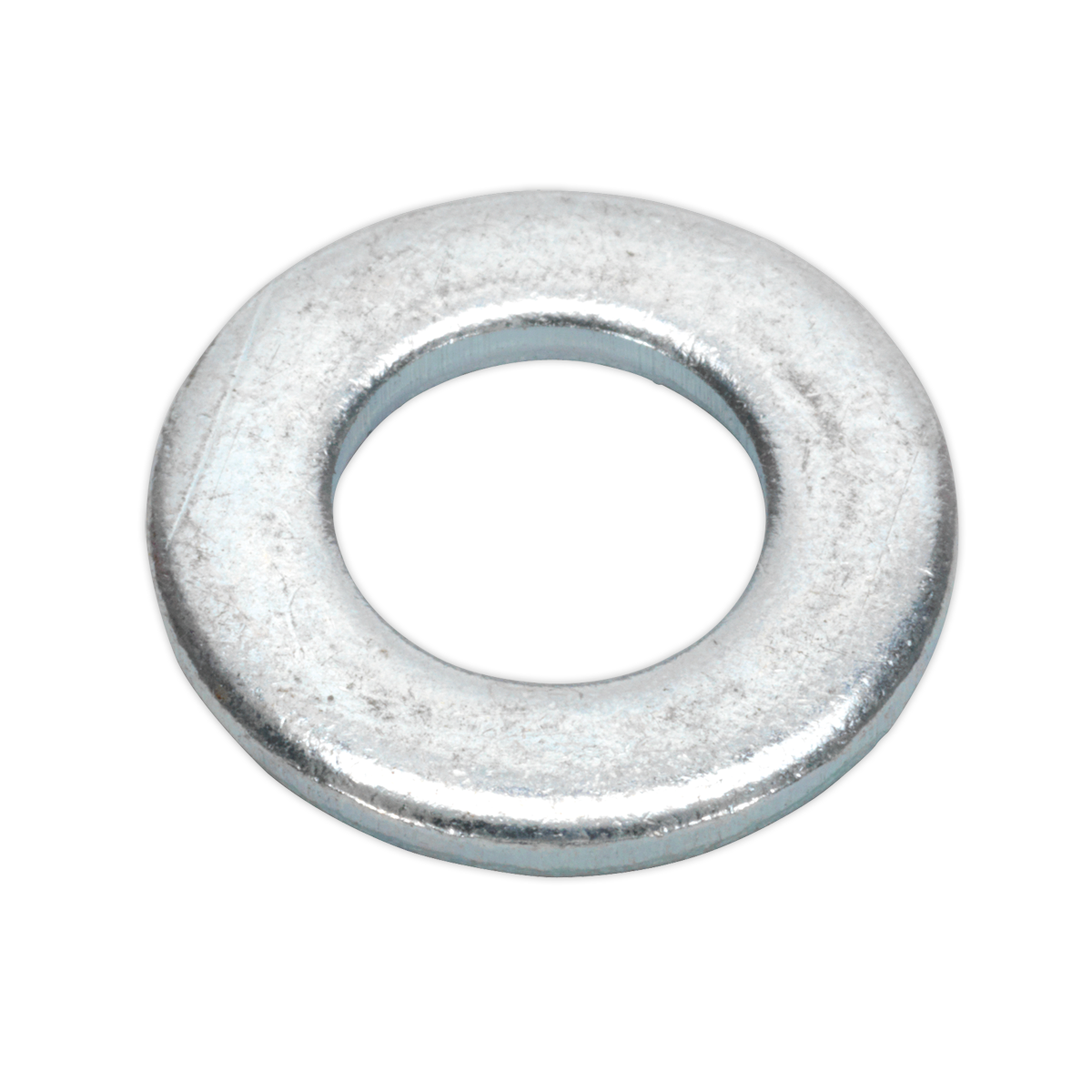 SEALEY - FWA1021 Flat Washer DIN 125 M10 x 21mm Form A Zinc Pack of 100