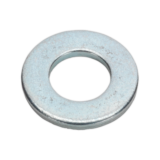 SEALEY - FWI106 Flat Washer 3/16" x 7/16" Table 3 Imperial Zinc Pack of 100