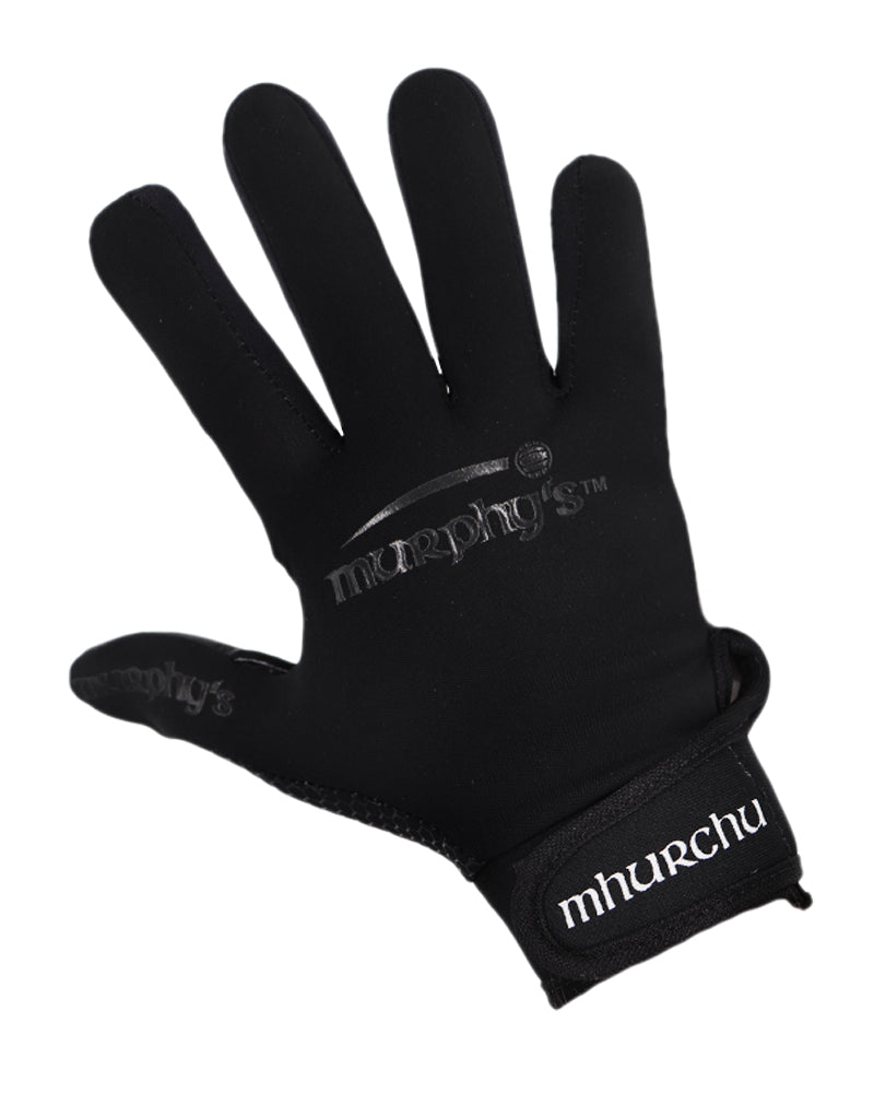 Murphy's Gaelic Gloves Junior Black 2 / Under 4