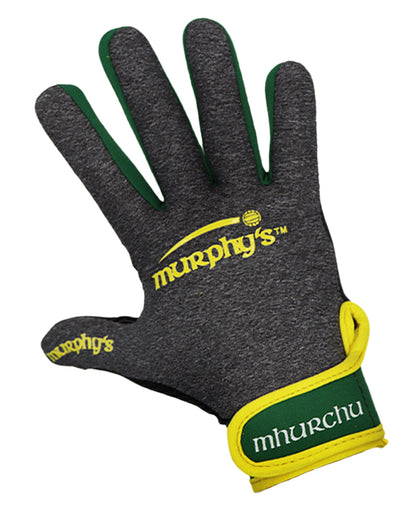 Murphy's Gaelic Gloves Junior Grey/Green/Yellow 5 / Under 10