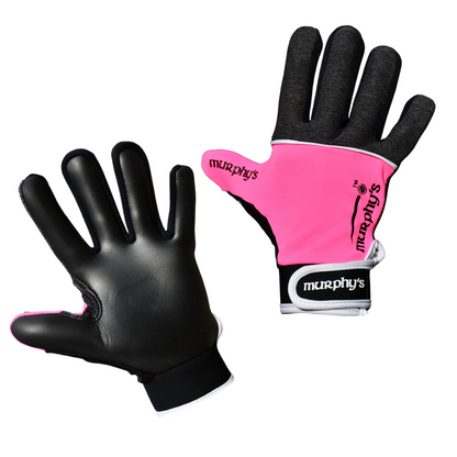 Murphy's V2 Gaelic Gloves Junior - 5 / Under 10 - Pink/Black/White