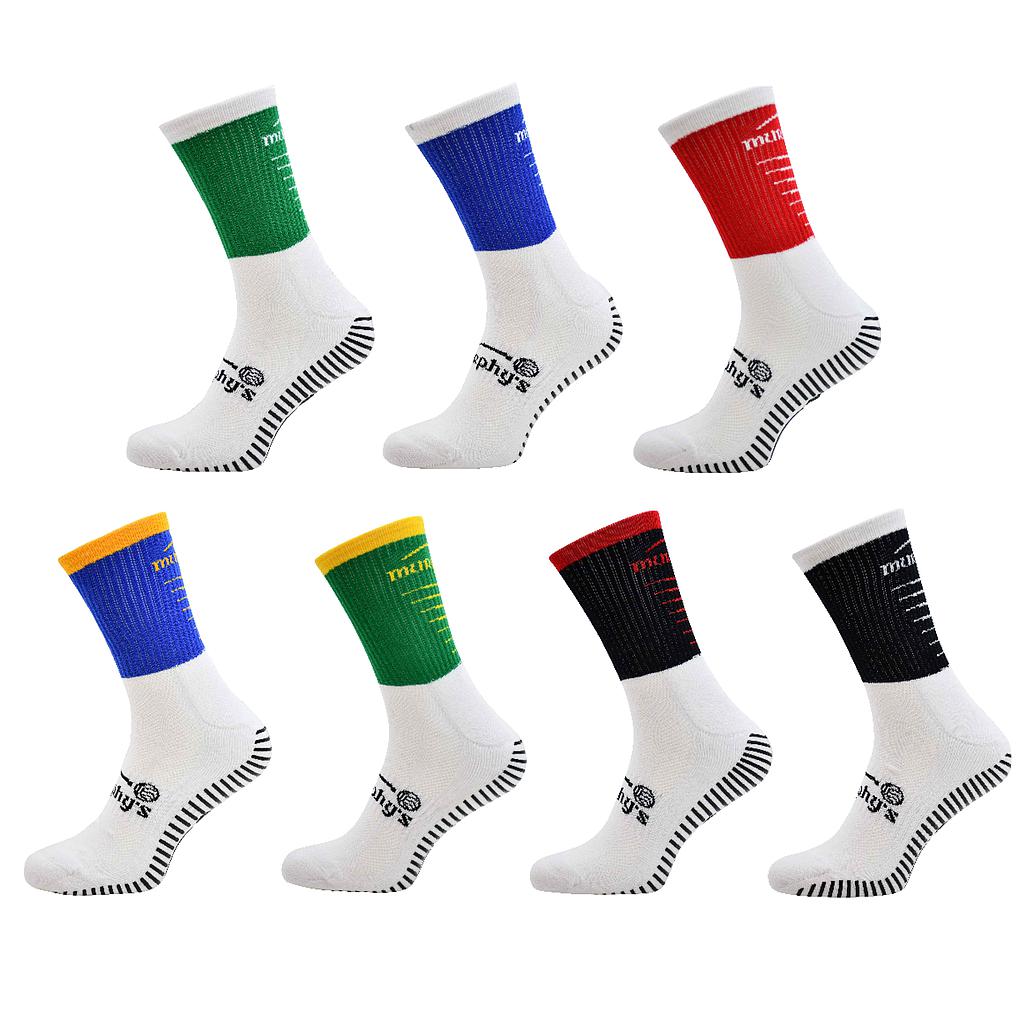 Murphy's Pro Mid Grip Socks Adult - 6-8 - All Colours & Sizes