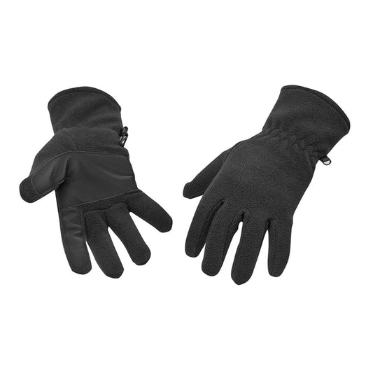 Portwest GL11BKR -  sz 0 Fleece Glove - Black