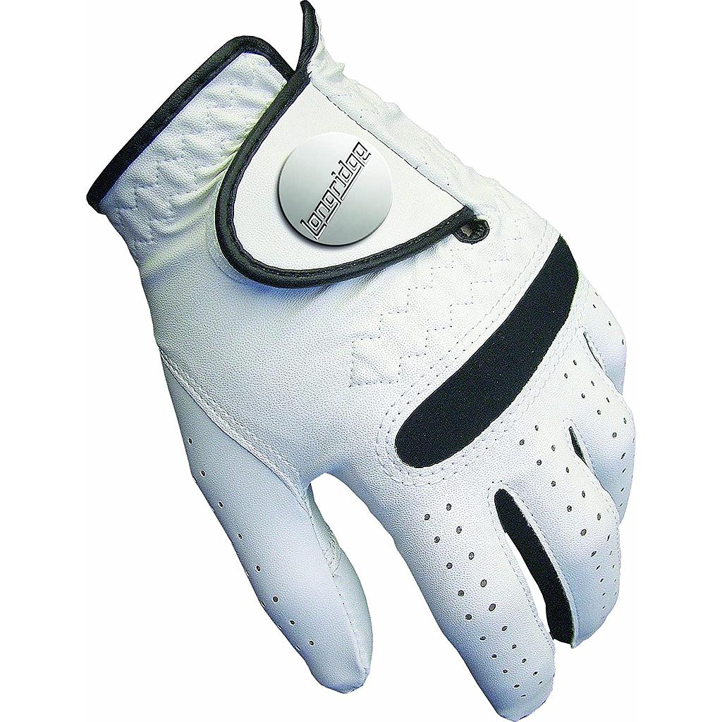 Longridge Tour Dry All Weather Glove Mens White Medium LH