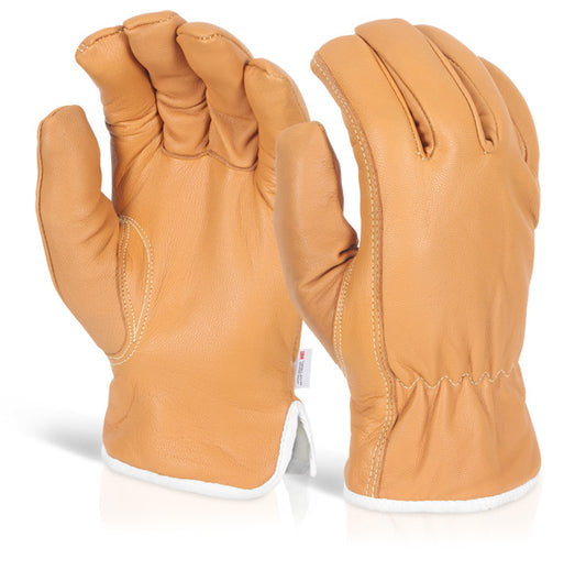 BEESWIFT GLOVEZILLA IMPACT ARC FLASH THERMAL DRIVERS GLOVES BROWN XXL