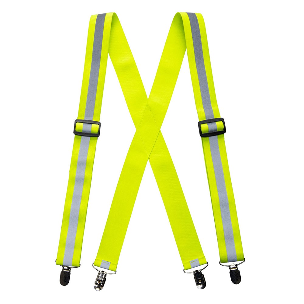 Portwest HV56YER -  sz 0 Hi-Vis Trouser Braces - Yellow