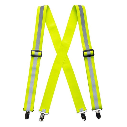 Portwest HV56YER -  sz 0 Hi-Vis Trouser Braces - Yellow