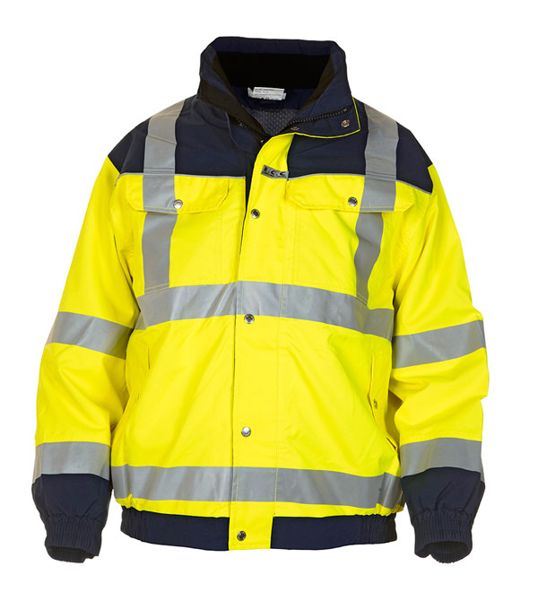 HYDROWEAR FURTH HI-VIS SNS PILOT TWO-TONE JACKET SATURN YELLOW / NAVY S