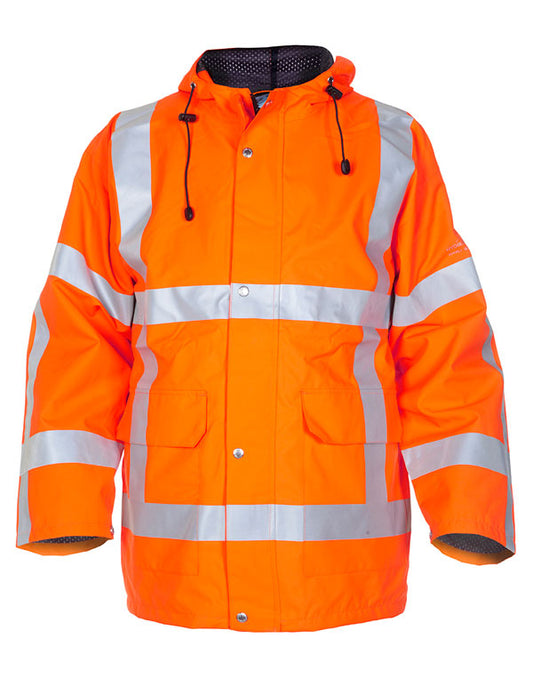 HYDROWEAR UITHOORN SNS HI-VIS WATERPROOF PARKA JACKET ORANGE XL