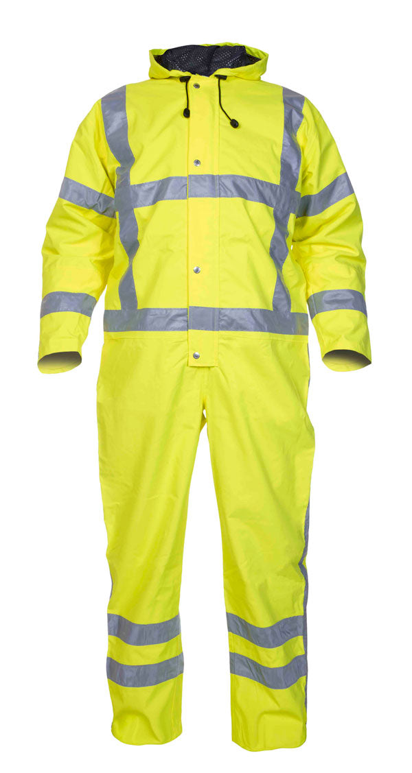 HYDROWEAR URETERP SNS HI-VIS WATERPROOF COVERALL SATURN YELLOW M