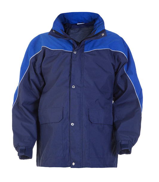 UITWIJK (UW)SNS WATERPROOF PARKA NAVY / ROYAL XXL