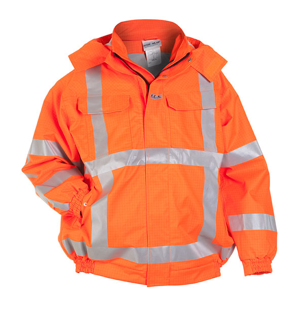 HYDROWEAR MOERS MULTI SNS FIRE RETARDANT HI-VIS ANTI-STATIC PILOT JACKET ORANGE S