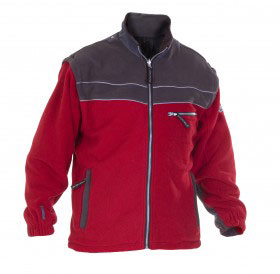 HYDROWEAR KIEL FLEECE RED/GREY L