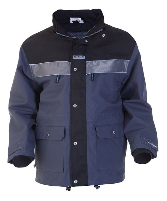 KIEL SNS WATERPROOF PARKA  BLACK/GREY XXL