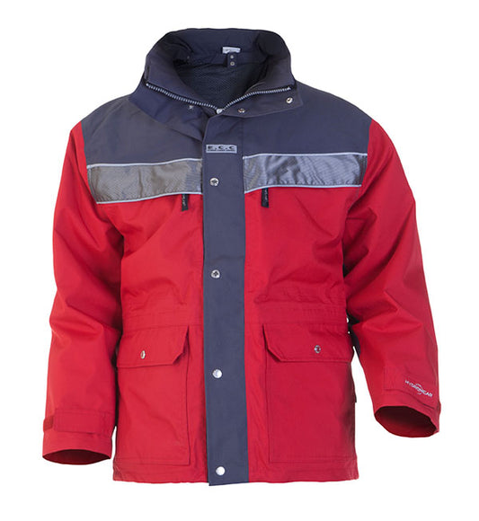 KIEL SNS WATERPROOF PARKA  RED/GREY M
