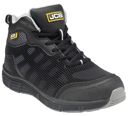 JCB WORKWEAR HYDRADIG MID CUT BOOTS BLACK 07