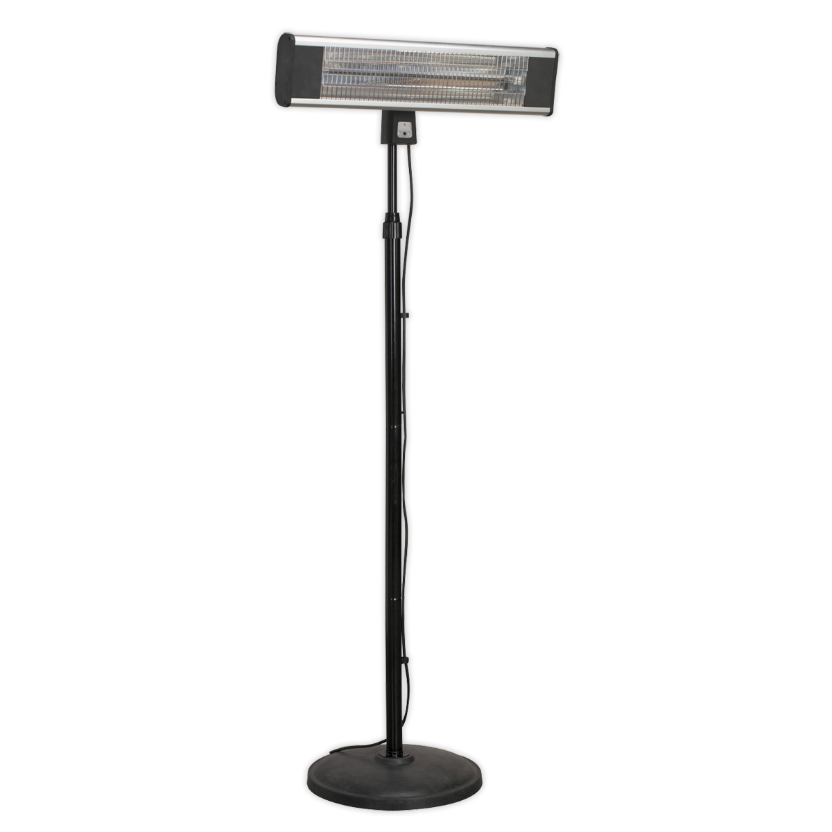 SEALEY - IFSH1809R High Efficiency Carbon Fibre Infrared Patio Heater 1800W/230V with Telescopic Floor Stand