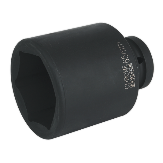 SEALEY - IS165D Impact Socket 65mm Deep 1"Sq Drive