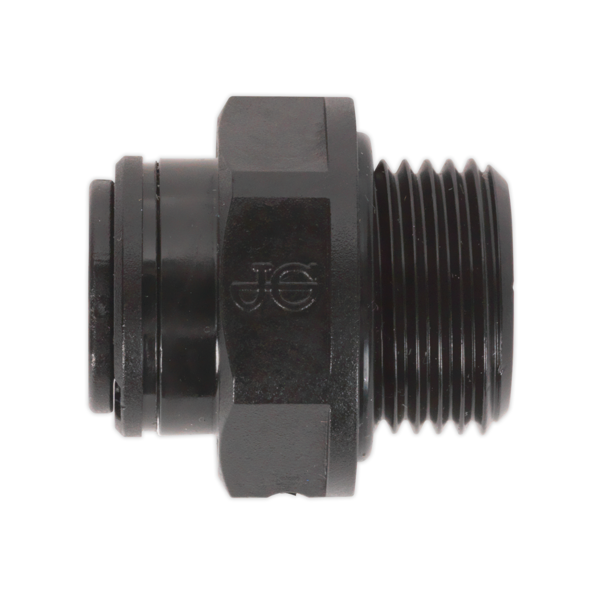 SEALEY - JGC838 Straight Adaptor 8mm x 3/8"BSP Pack of 5 (John Guest Speedfit� - PM010813E)