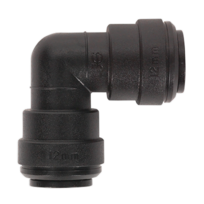 SEALEY - JGCE12 Elbow Coupling 12mm Pack of 5 (John Guest Speedfit� - PM0312E)