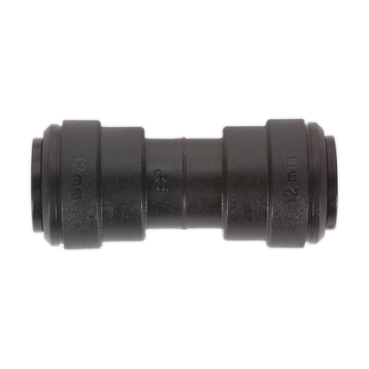 SEALEY - JGCS12 Straight Coupling 12mm Pack of 5 (John Guest Speedfit� - PM0412E)
