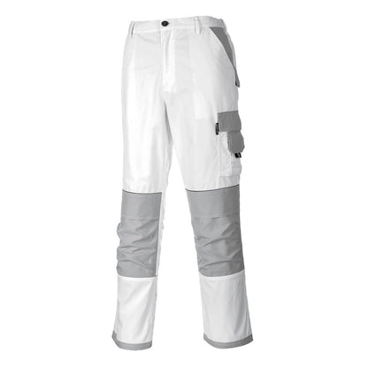 Portwest KS54WHRL -  sz L Painters Pro Trouser - White