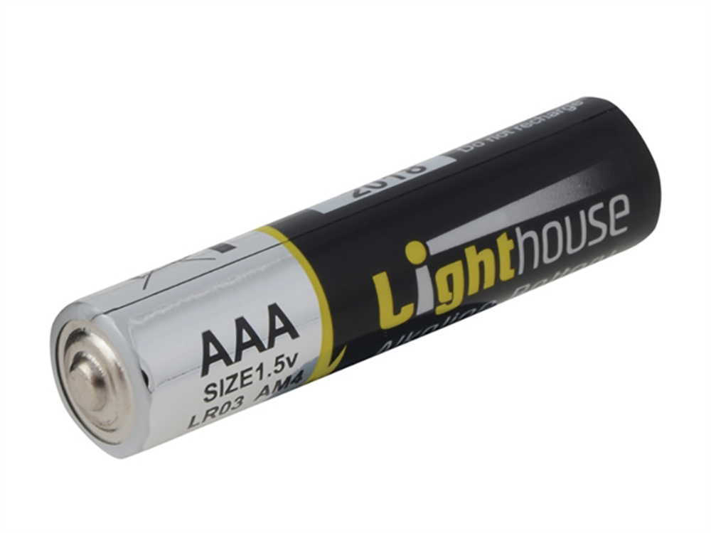 Lighthouse L/HBATAAA AAA LR03 Alkaline Batteries 1120mAh (Pack 4) |