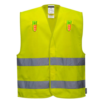 Portwest L474YERS/M -  sz S/M Hi-Vis Versatile Vest - Yellow
