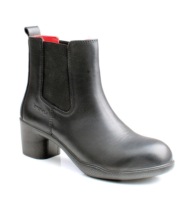LAVORO CYNDI LADIES ESD BOOT BLACK 06.5