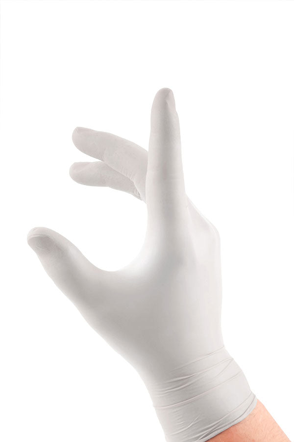 Click - LATEX DISPOSABLE GLOVE S - White