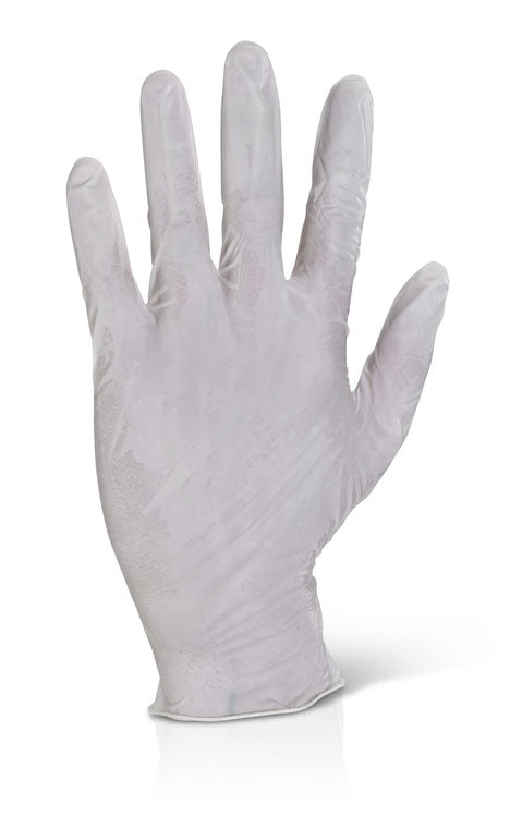 Click - LATEX GLOVES POWDER FREE M - White