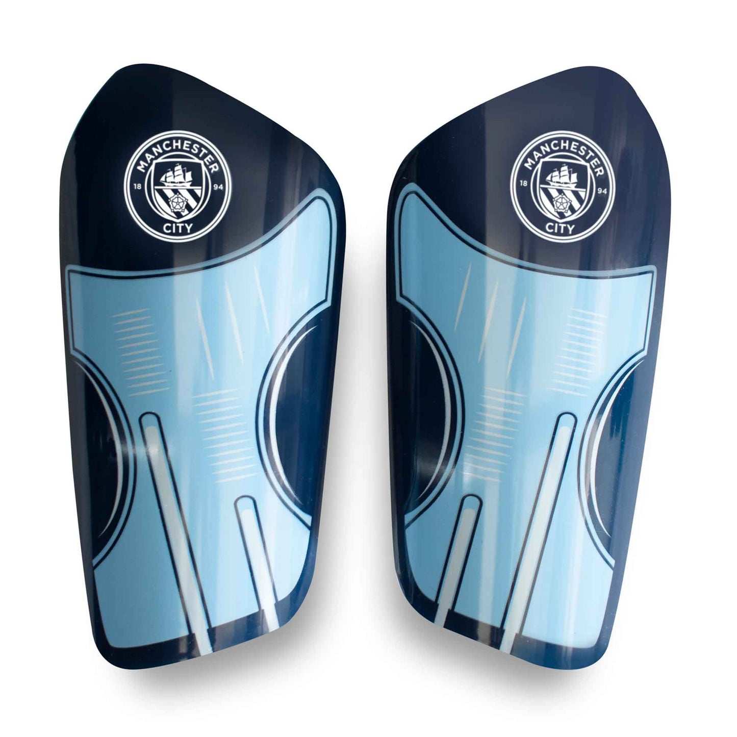 Team Merchandise Slip In Shin Guards - Youths - Man City