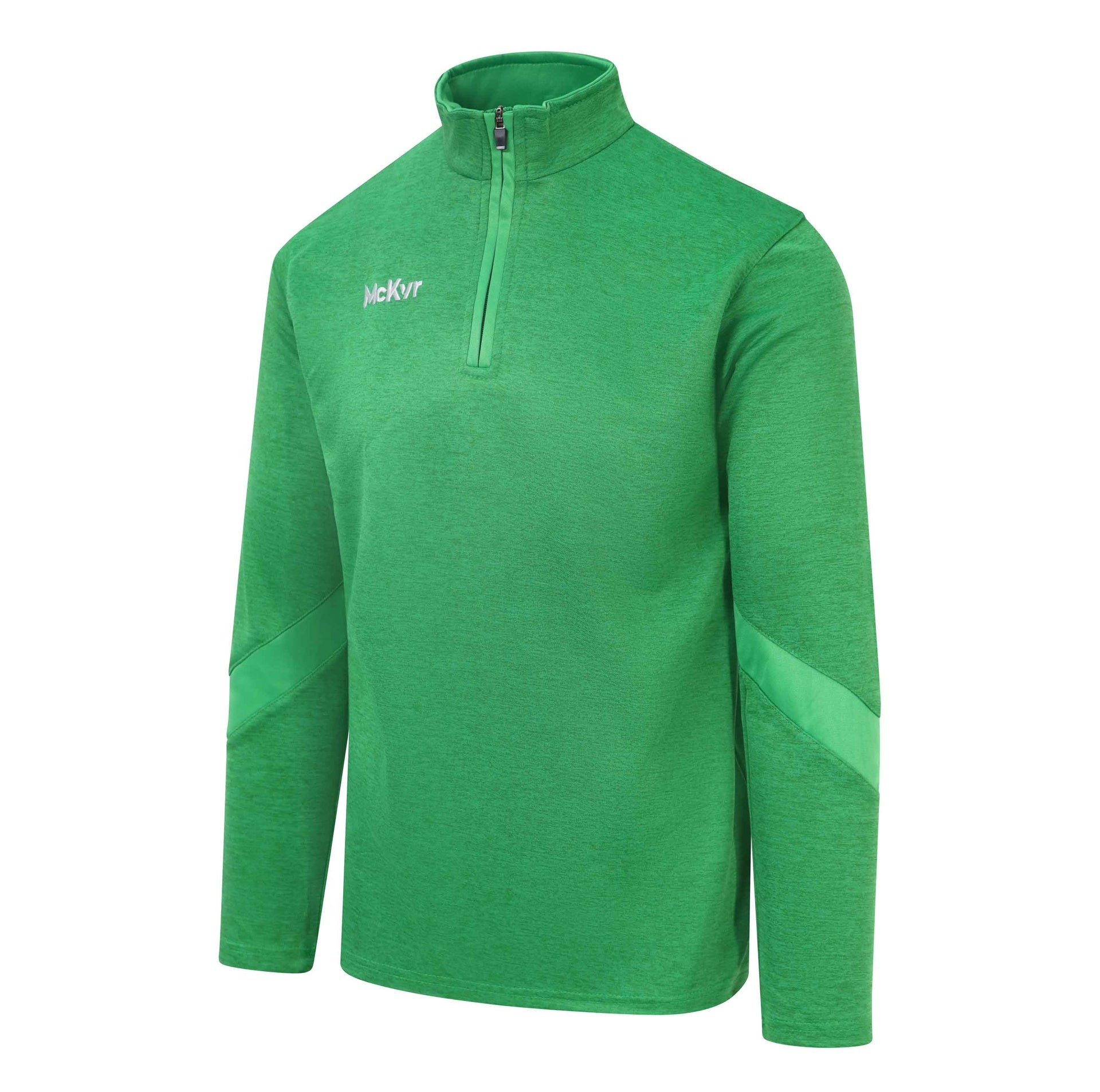 McKeever Core 22 Adult 1/4 Zip Top - Large - Green