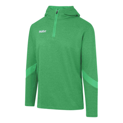 McKeever Core 22 Adult 1/4 Zip Hoodie - Small - Green