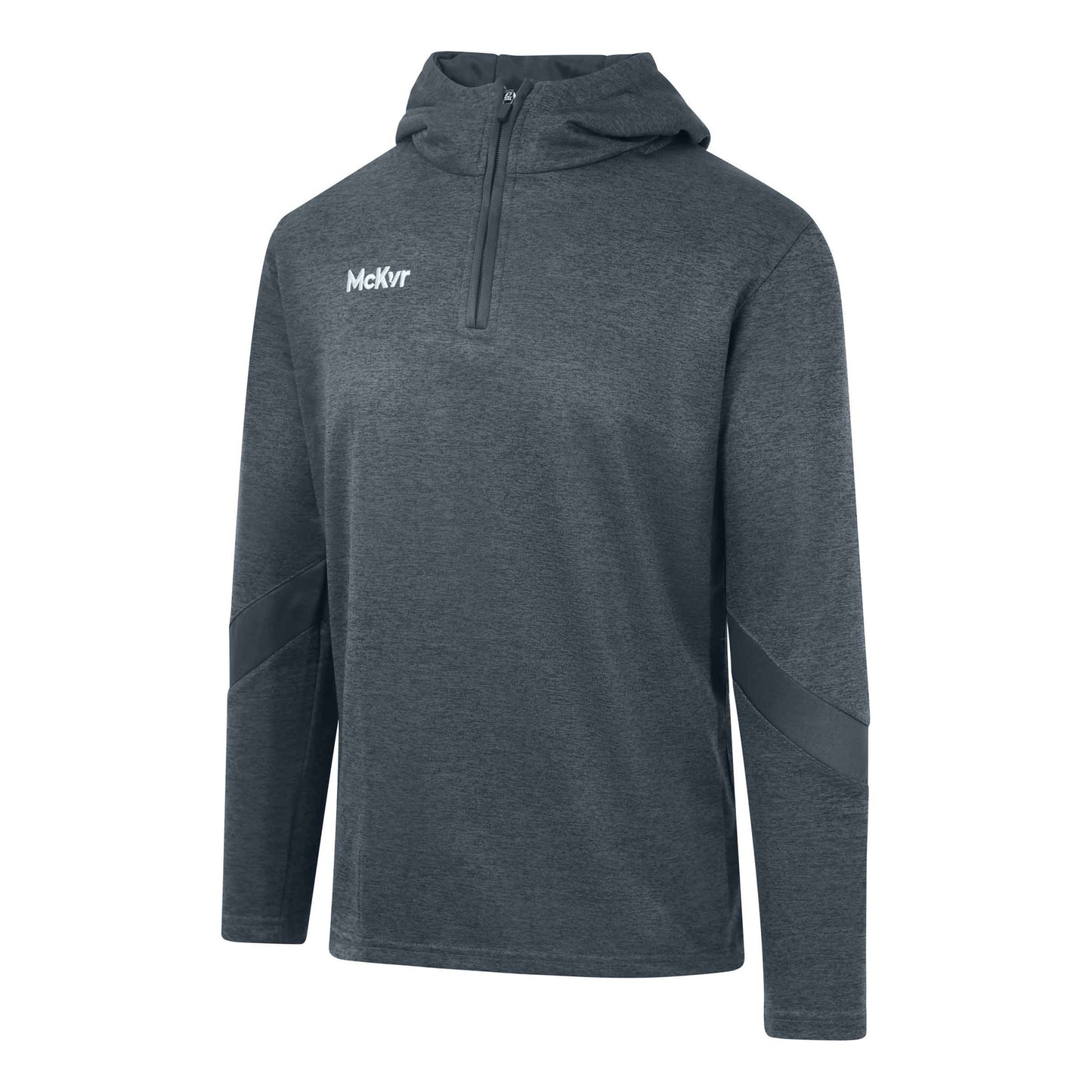 McKeever Core 22 Adult 1/4 Zip Hoodie - Large - Charcoal