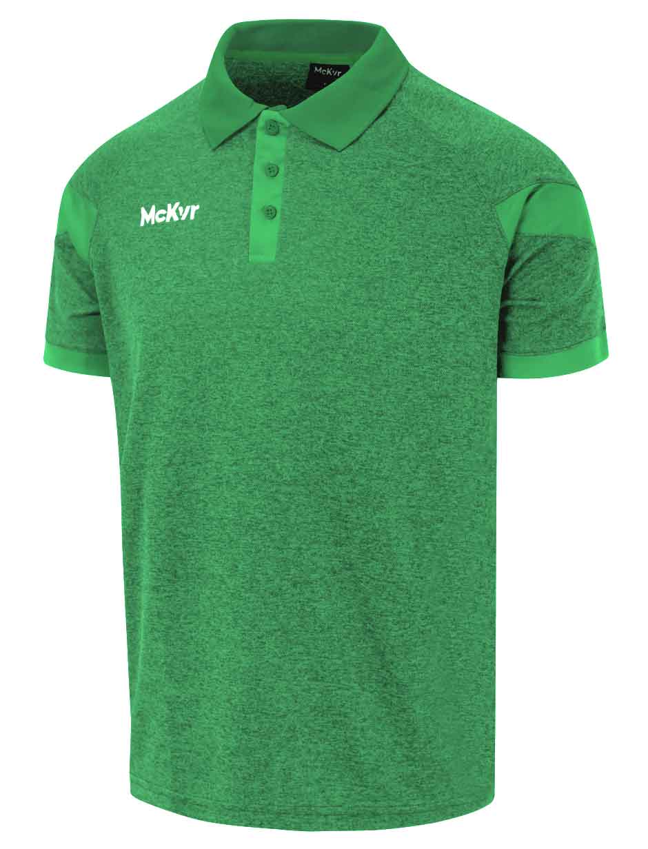 McKeever Core 22 Adult Polo Top - Large - Green