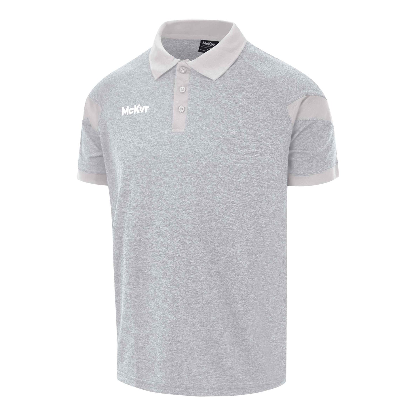 McKeever Core 22 Adult Polo Top - Large - Grey