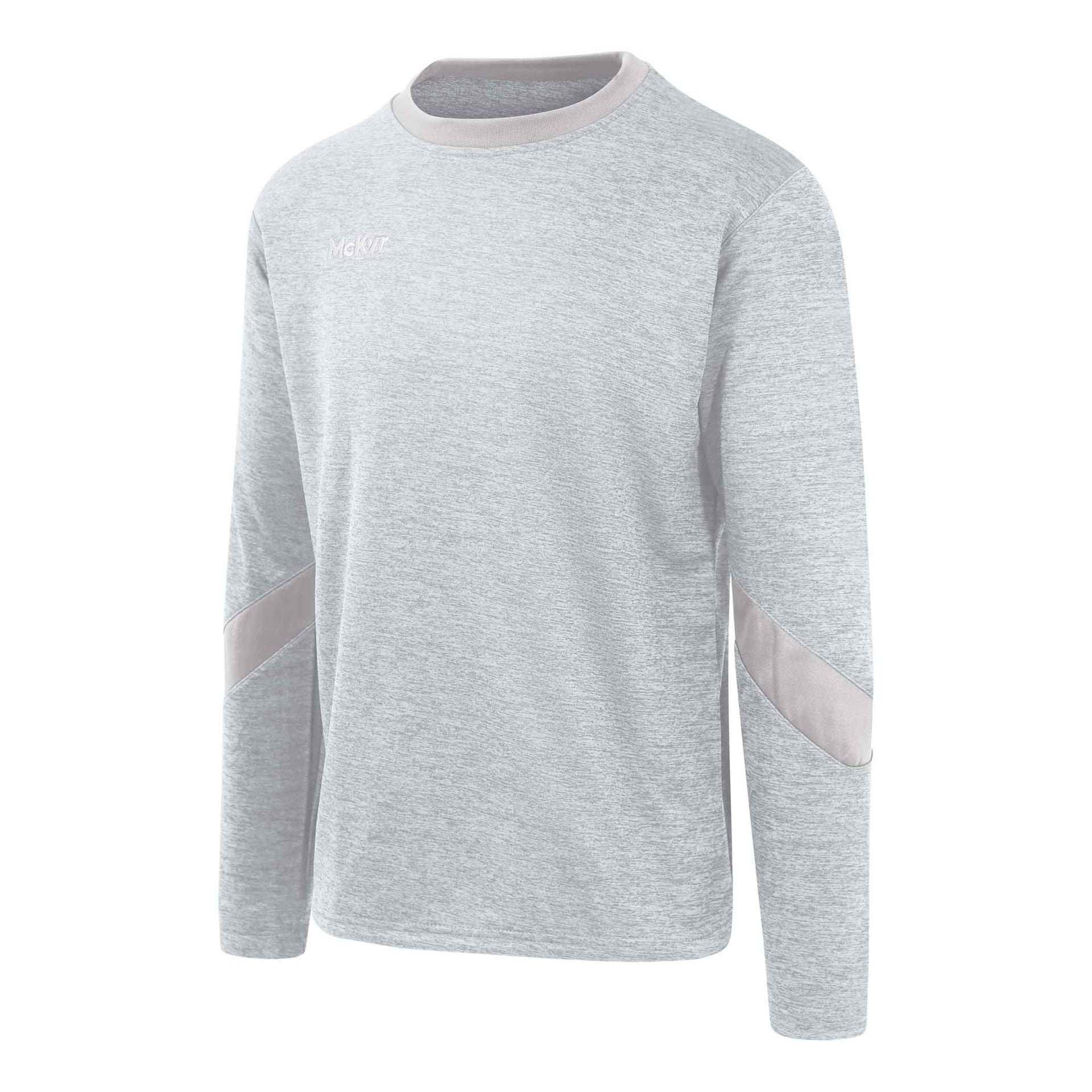 McKeever Core 22 Youth Sweat Top - 11-12 Years - Grey