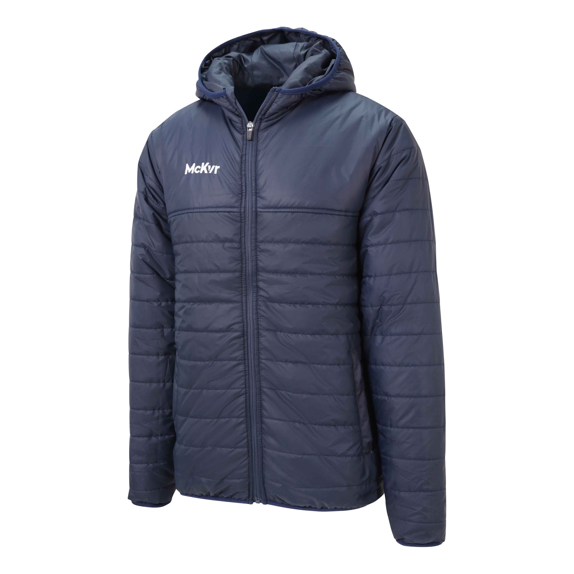 McKeever Core 22 Youth Puffa Jacket - 7-8 Years - Navy