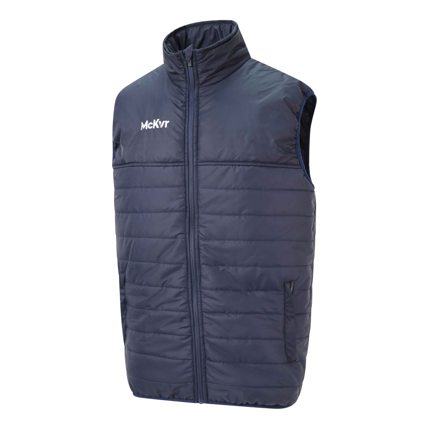 McKeever Core 22 Adult Padded Gilet - Large - Navy