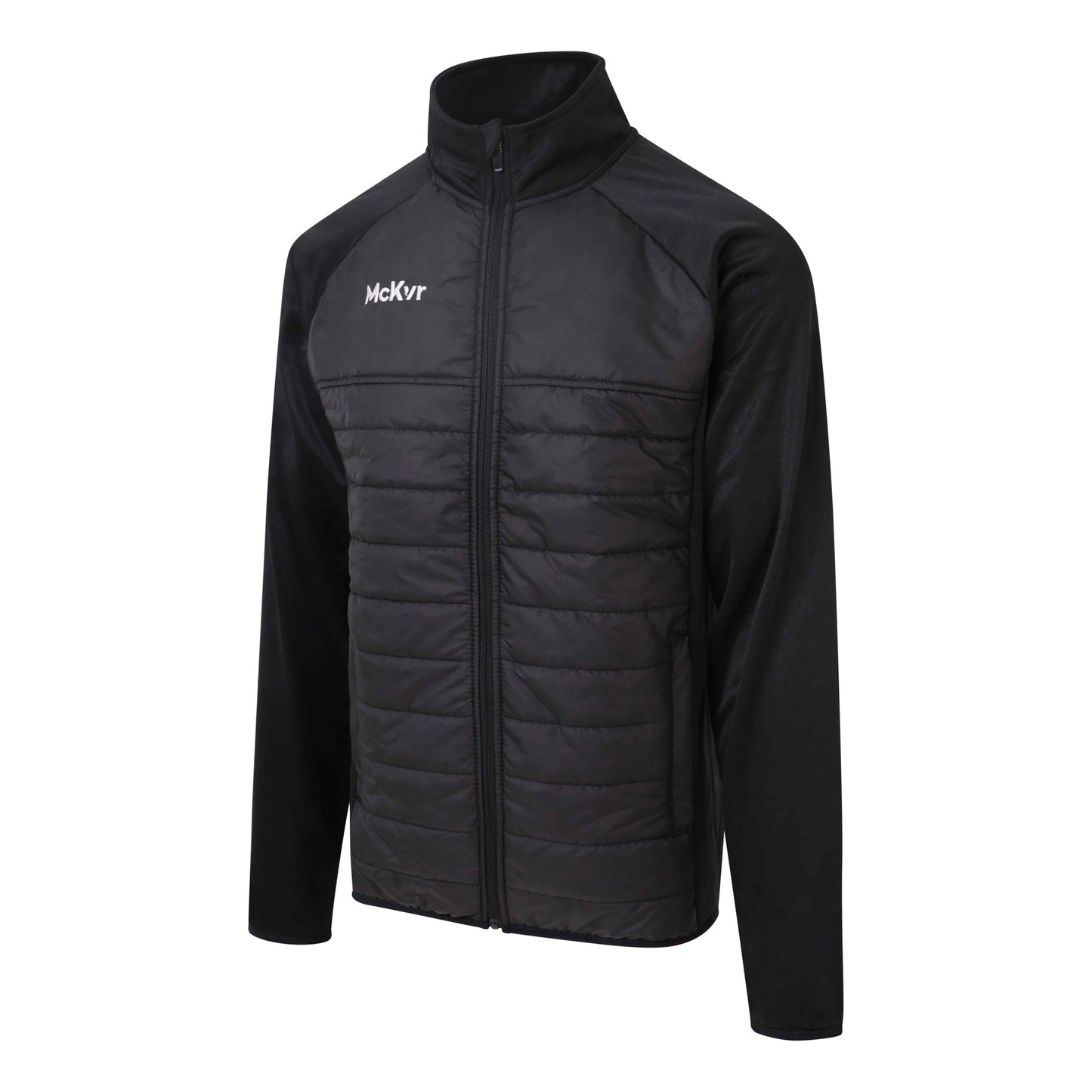 McKeever Core 22 Adult Hybrid Jacket - Small - Black